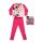 Pyjama enfant en coton fin et long - Minnie Mouse - avec des papillons - Jersey - rose - 122