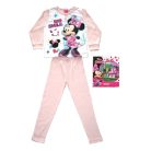 Pyjama enfant en coton fin et long - Minnie Mouse - Jersey - rose clair - 104