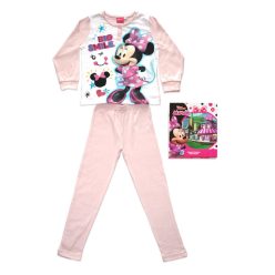  Pyjama enfant en coton fin et long - Minnie Mouse - Jersey - rose clair - 116