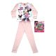 Pyjama enfant en coton fin et long - Minnie Mouse - Jersey - rose clair - 116