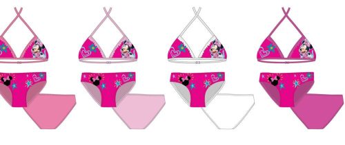 Ensemble de maillot de bain Minnie Mouse Disney deux pièces pour filles - rose - 98