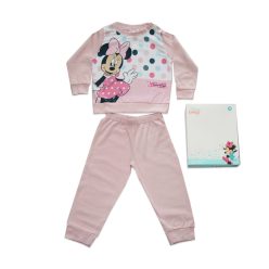   Grenouillère bébé en coton fin à manches longues - Minnie Mouse à pois - Jersey