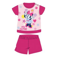   Grenouillère bébé en coton à manches courtes pour l'été - Disney Minnie Mouse - étoilé - rose - 92