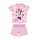 Pyjama d'été en coton à manches courtes pour bébé - Disney Minnie Mouse - étoilé - rose clair - 92