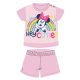 Pyjama d'été en coton à manches courtes pour bébé - Disney Minnie Mouse - rose clair - 92