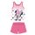 Pyjama d'été en coton sans manches pour bébé - Disney Minnie Mouse - rose - 80