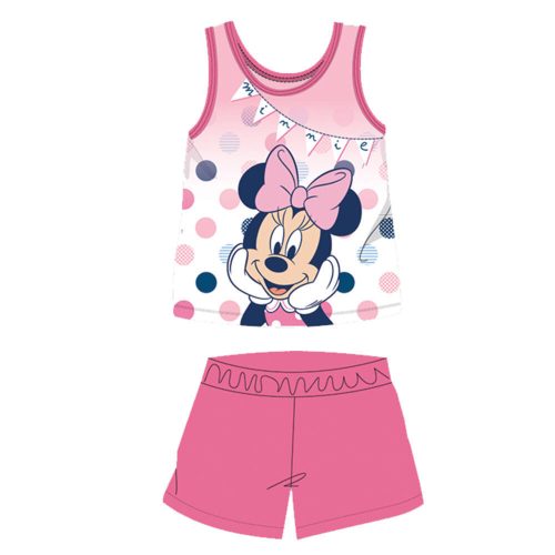 Pyjama d'été en coton sans manches pour bébé - Disney Minnie Mouse - rose - 80