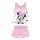 Pyjama d'été en coton sans manches pour bébé - Disney Minnie Mouse - rose clair - 80