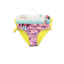   Maillot de bain pour bébé fille - Minnie Mouse - Avec inscription Hey cutie - jaune - 98
