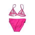 Maillot de bain deux pièces Minnie Mouse de Disney pour filles - motif floral - rose - 116