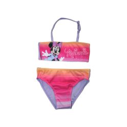   Maillot de bain deux pièces Minnie Mouse de Disney pour filles - dégradé de couleurs - violet clair - 122