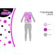Pyjama d'hiver en interlock de coton pour enfants - Minnie Mouse Disney - gris - 110