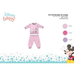   Pyjama bébé en interlock de coton d'hiver - Disney Minnie Mouse