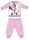 Disney Minnie Mouse bébé pyjama en polaire - pyjama épais d'hiver - rose clair - 86