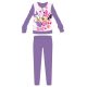 Disney Minnie Mouse pyjama épais en coton d'hiver pour enfants - pyjama en flanelle de coton - violet foncé - 110
