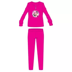   Pyjama en flanelle de coton Disney Minnie Mouse - pyjama épais d'hiver pour enfants - rose - 104