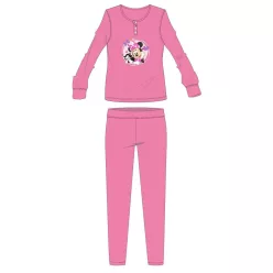   Pyjama en flanelle de coton Disney Minnie Mouse - pyjama épais d'hiver pour enfants - rose clair - 122