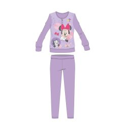   Pyjama en coton d'hiver pour enfants Disney Minnie Mouse - pyjama interlock