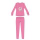 Pyjama en coton d'hiver pour enfants Disney Minnie Mouse - pyjama interlock - rose - 128