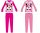 Disney Minnie egér pamut jersey gyerek pizsama - pink - 110