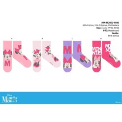   Disney Minnie Mouse chaussettes en coton normales pour enfants - 4 paires/paquet