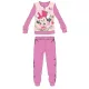 Pyjama en polaire Disney Minnie Mouse - pyjama épais d'hiver pour enfants - rose clair - 104