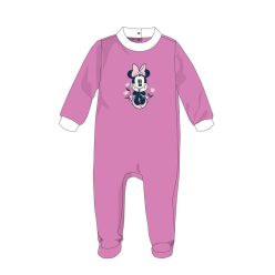   Disney Minnie Mouse combinaison en velours pour bébé - violet - pour bébé de 1 à 3 mois