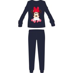   Pyjama en coton fin pour femmes Disney Minnie Mouse - pyjama jersey - bleu foncé