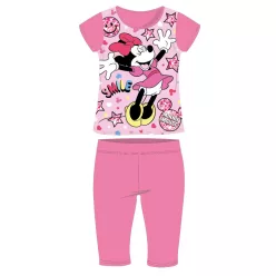   Disney Minnie mouse short sleeve summer cotton pajamas - children's jersey pajamas
