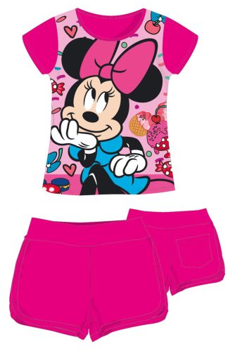 Ensemble d'été en coton Minnie Mouse Disney - ensemble t-shirt-short