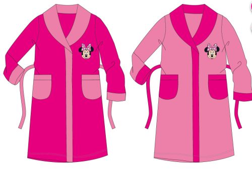 Peignoir en corail pour enfants Minnie Mouse de Disney - rose - 110