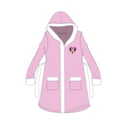   Peignoir en coton à capuche pour enfants Minnie Mouse de Disney