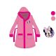 Peignoir en coton à capuche pour enfants Minnie Mouse de Disney - rose - 122-128