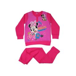   Pyjama d'hiver en flanelle pour enfants - Minnie Mouse - rose - 134