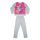 Pyjama d'hiver en flanelle pour enfants - Minnie Mouse - gris - 110