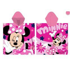Poncho Minnie Mouse 100% coton - 55x110 cm