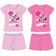 Ensemble d'été en coton Minnie Mouse Disney - ensemble t-shirt-short
