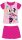 Pyjama en jersey en coton à manches courtes pour enfants Disney Minnie Mouse - rose - 104