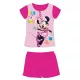 Pyjama en jersey en coton à manches courtes pour enfants Disney Minnie Mouse - rose - 122