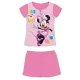 Disney Minnie egér summer short sleeve children's pajamas - cotton jersey pajamas - pink - 110
