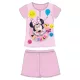 Disney Minnie egér summer short sleeve children's pajamas - cotton jersey pajamas - light pink - 122