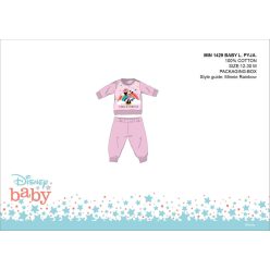 Disney Minnie Mouse pyjama pour bébé en jersey de coton