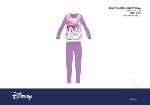 Pyjama jersey pour femmes Disney Minnie Mouse