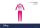 Pyjama jersey pour femmes Disney Minnie Mouse - pyjama en coton - rose - XS