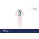 Pyjama jersey pour femmes Disney Minnie Mouse - pyjama en coton - rose clair - M