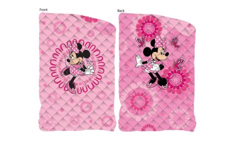 Couette réversible Disney Minnie Mouse, couvre-lit - 170 x 260 cm