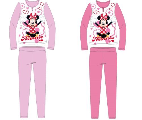 Pyjama en jersey de coton Disney Minnie Mouse - rose clair - 110