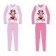 Pyjama en jersey de coton Disney Minnie Mouse - rose clair - 128