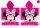 Poncho Disney Minnie Mouse 55x110 cm à séchage rapide