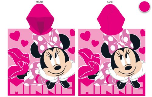 Poncho Disney Minnie Mouse 55x110 cm à séchage rapide